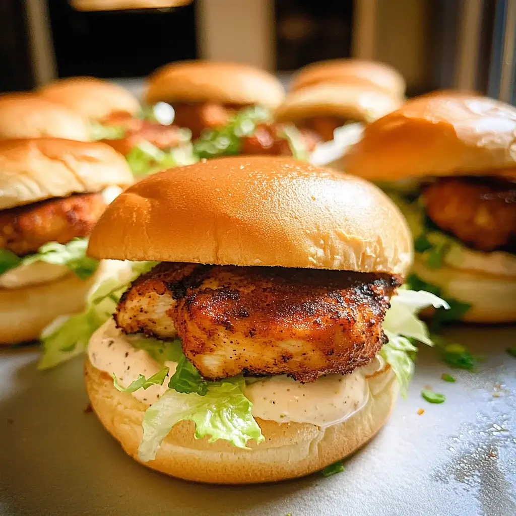 Alabama White Blackened Chicken Sliders: A Must-Try Delight!
