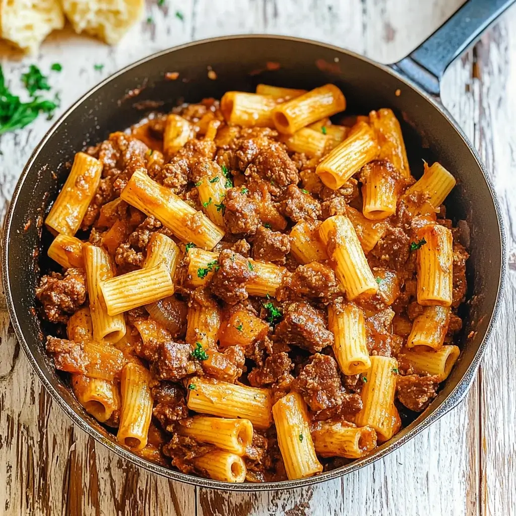 Beef and Pasta Skillet: A Quick, Tasty Dinner Recipe!