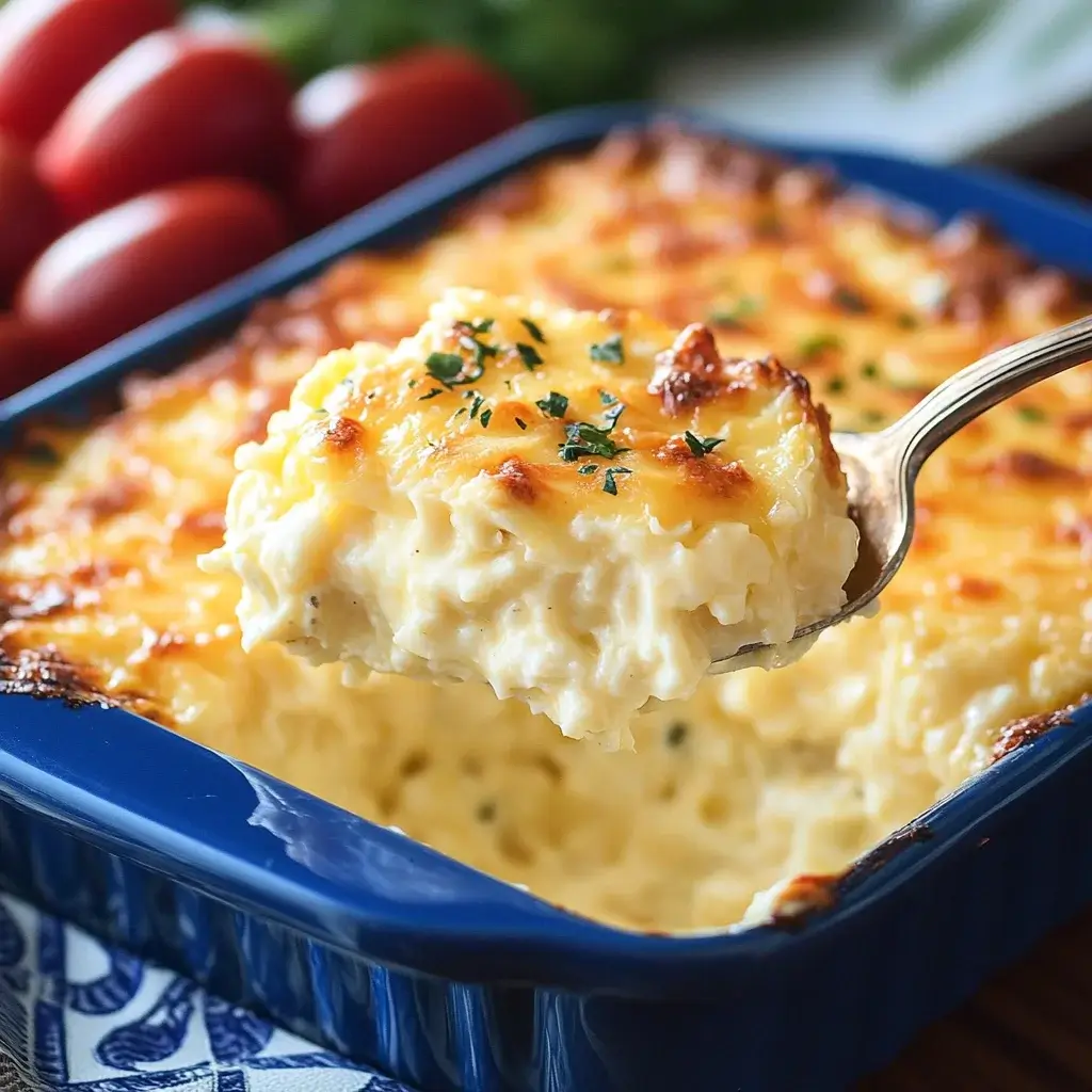Cheesy Egg Casserole: A Delicious Breakfast Delight!