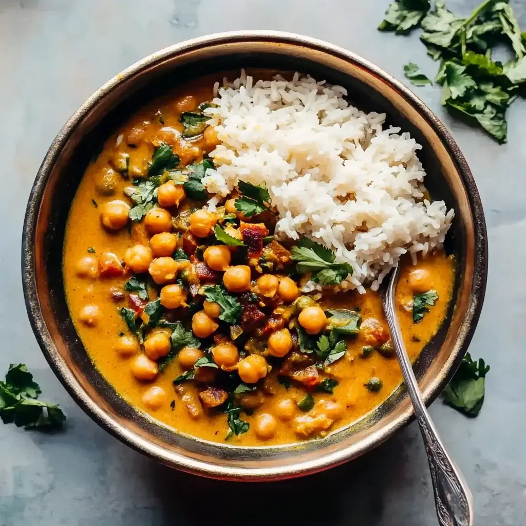 Chickpea Coconut Curry: Delight in This Easy Recipe!