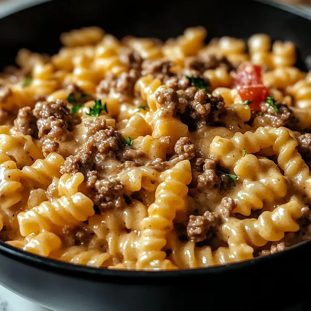 Creamy Stovetop Ground Beef Pasta for Easy Weeknight Dinners