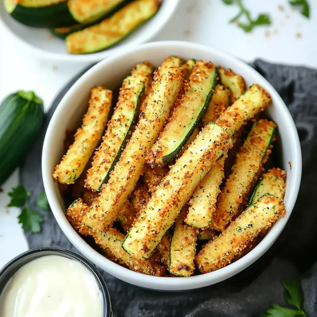 Crispy Air Fryer Zucchini Fries: Discover the Secret!