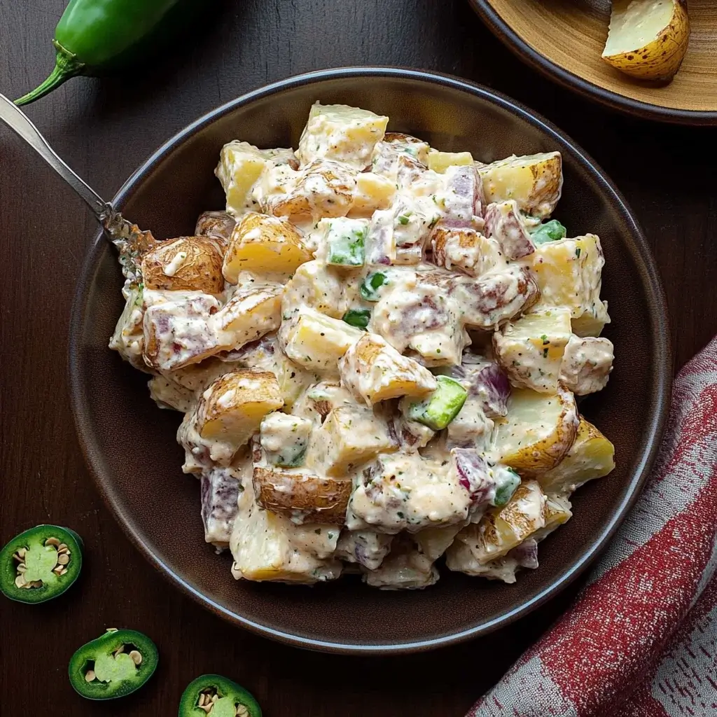 Jalapeño Popper Roasted Potato Salad: Discover This Delight!