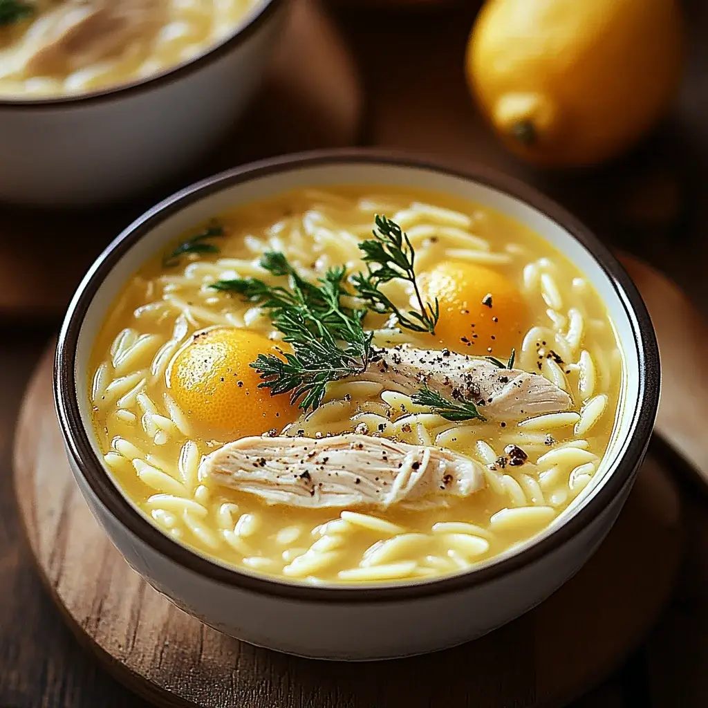 Lemon Chicken Soup with Orzo: A Cozy Delight Recipe!