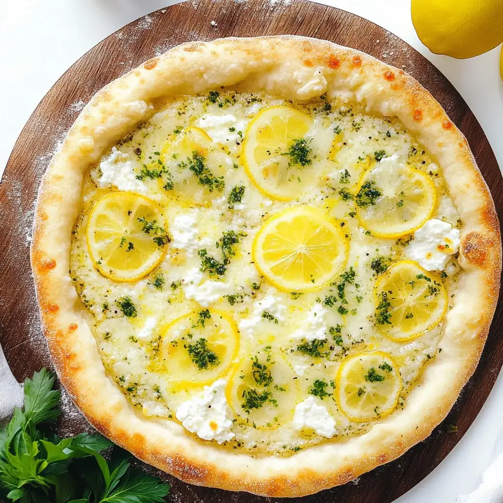Lemon Ricotta Pizza: A Zesty Twist on Tradition!