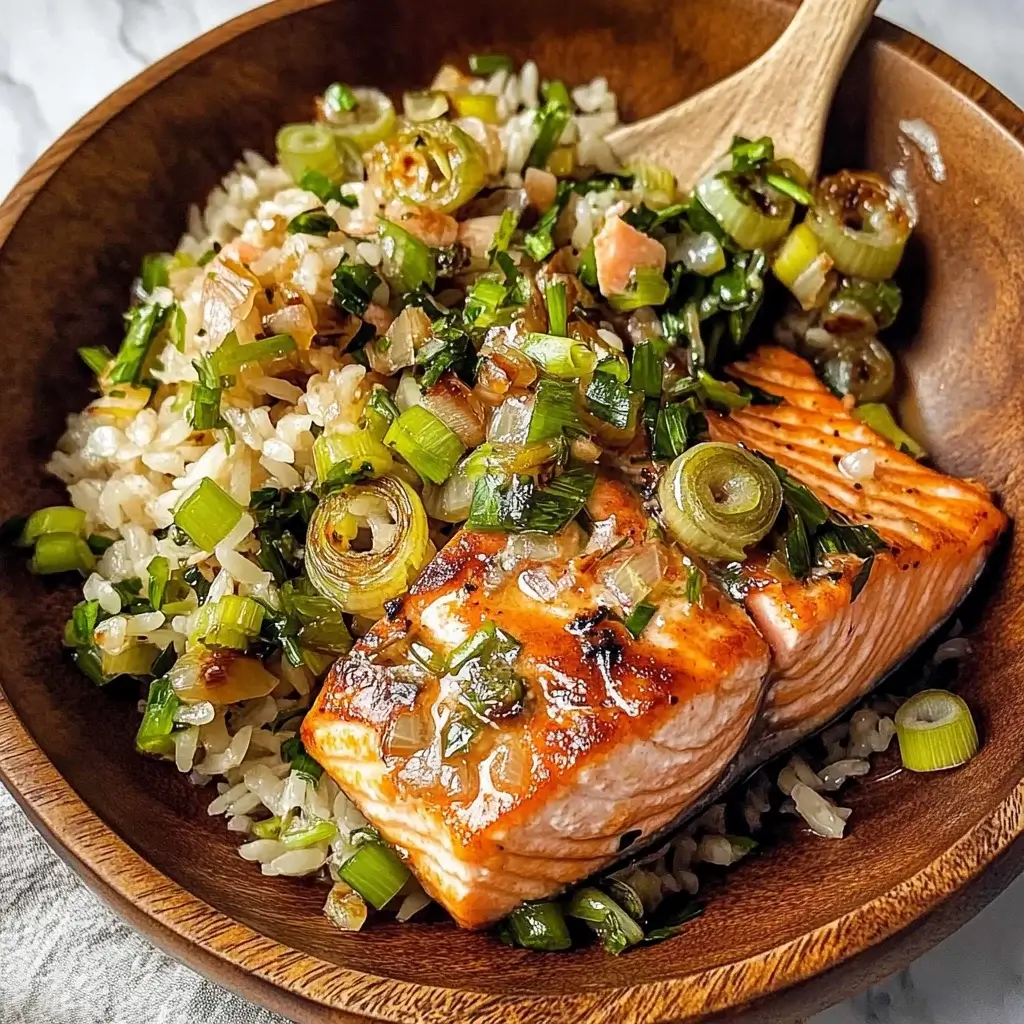 Miso Butter Salmon with Sizzled Scallions: A Must-Try Dish!