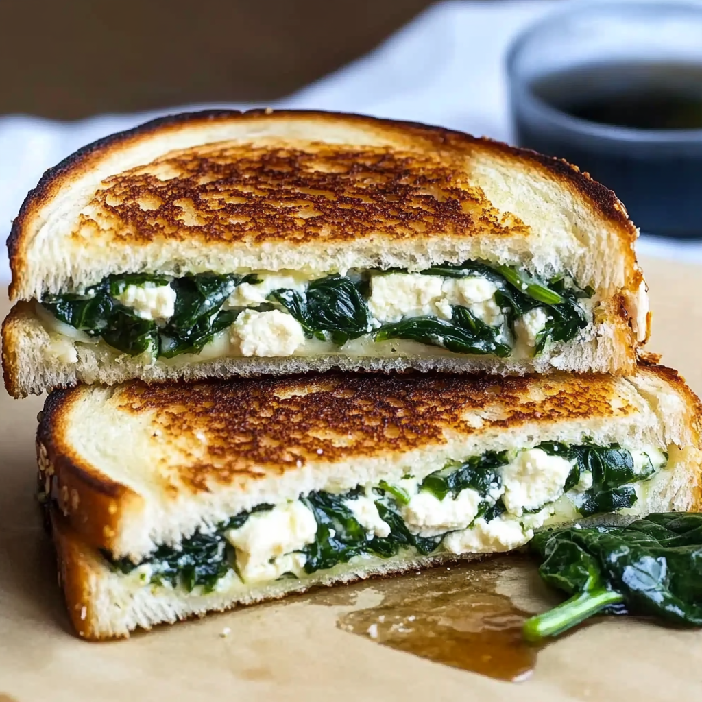 Spinach and Feta Grilled Cheese: A Must-Try Recipe!
