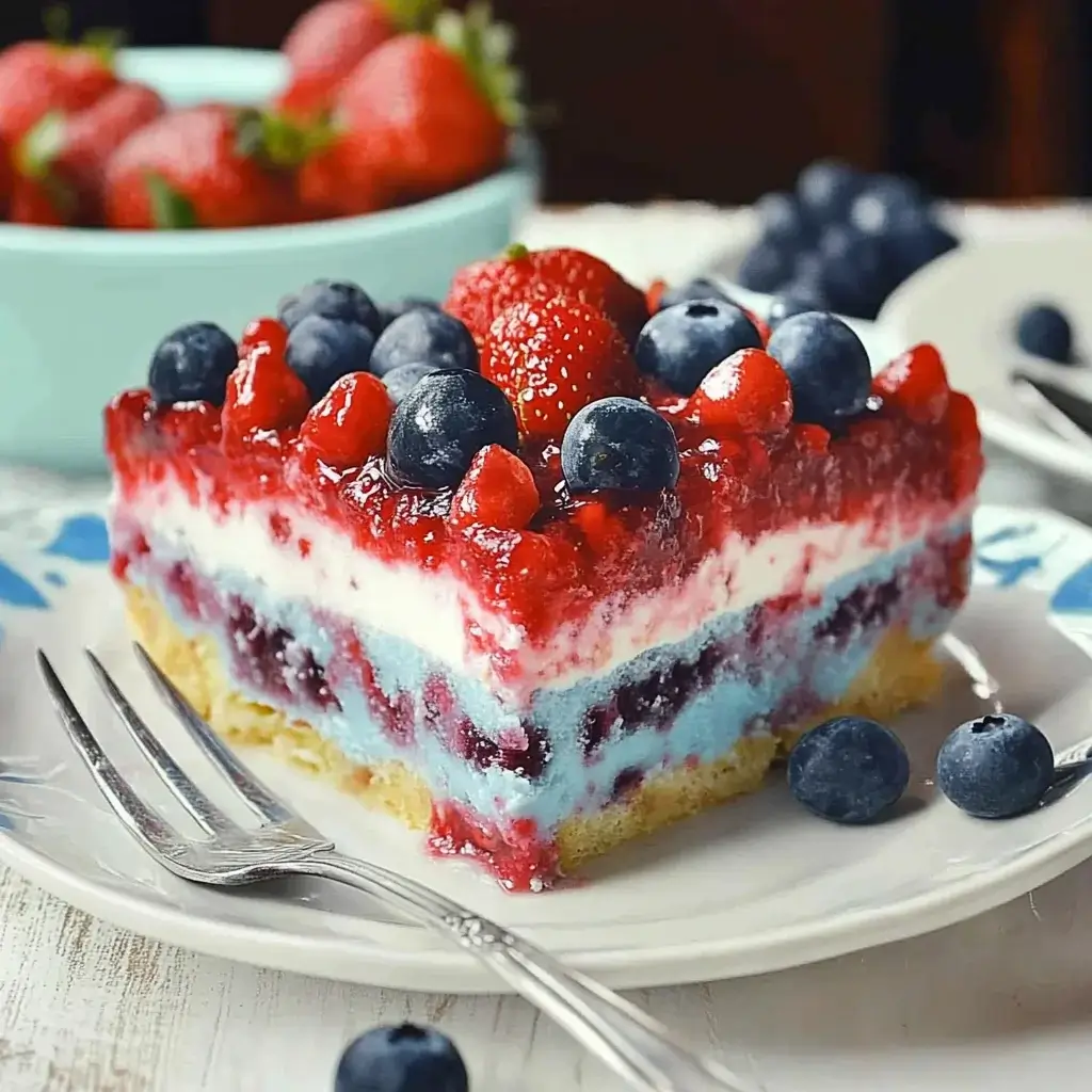 Summer Berry Jello Lasagna: A Refreshing Delight Awaits!