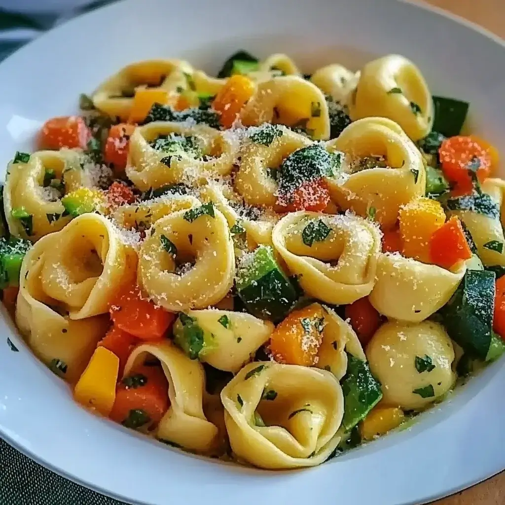 Tortellini with Summer Veggies: A Flavorful Delight!