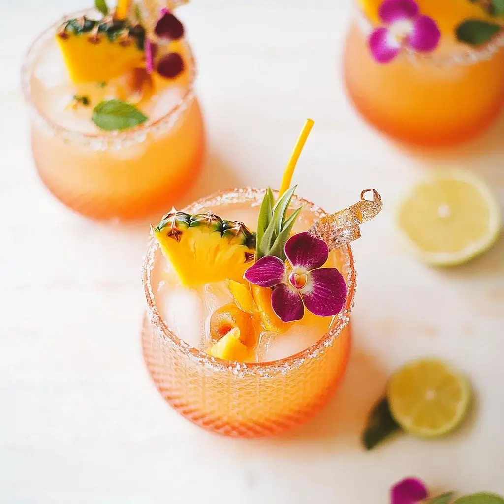 Tropical Pineapple Mango Rum Punch: A Refreshing Recipe!