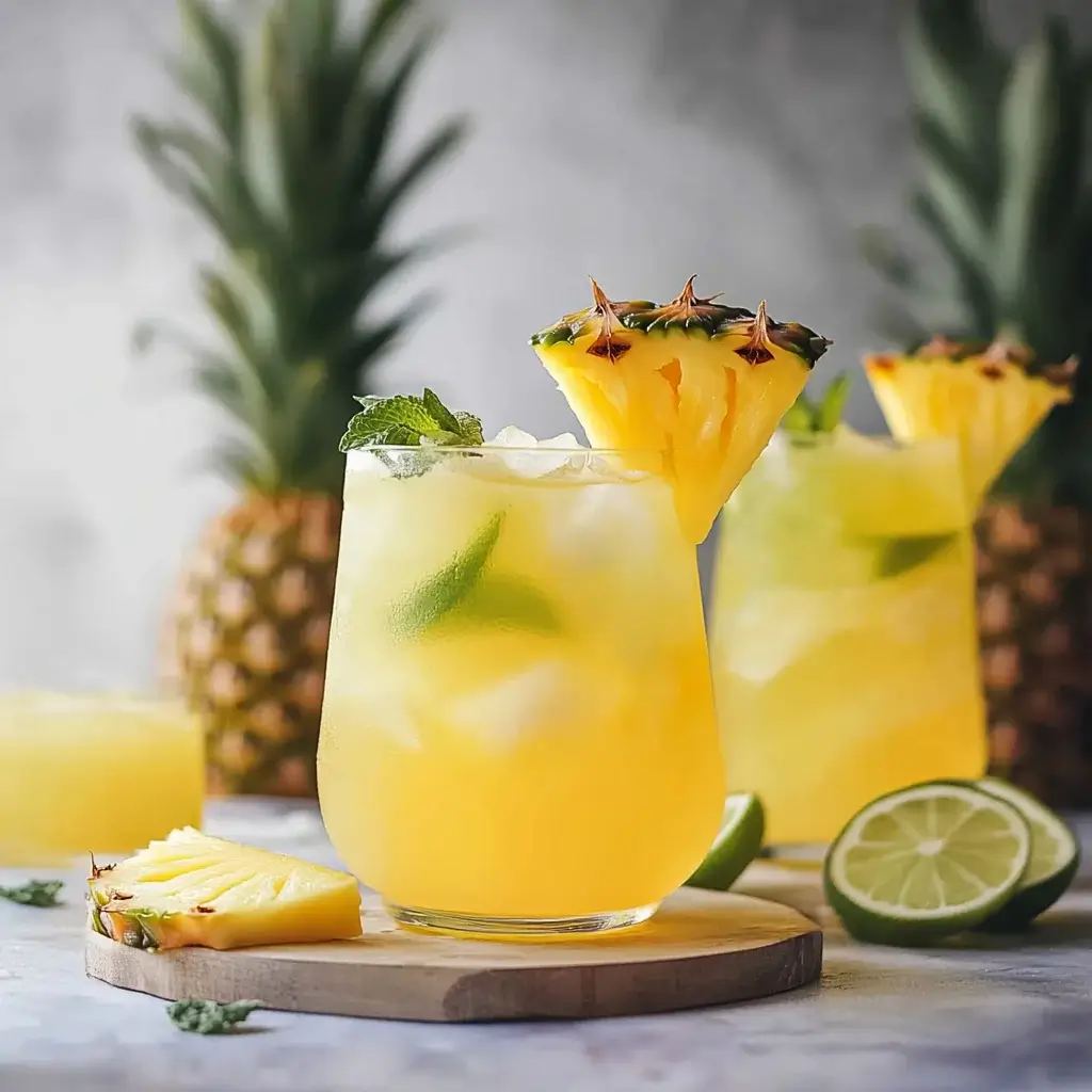Tropical Pineapple Rum Punch: Refreshing Recipe Here!