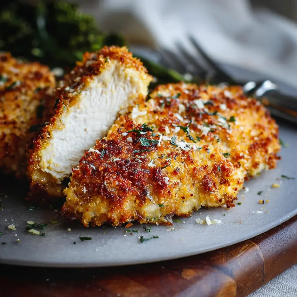 Baked Parmesan Crusted Chicken: A Crispy Delight Awaits!