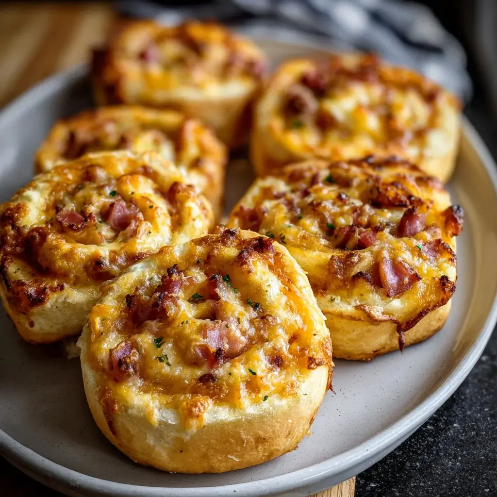 Cheesy Ham Breakfast Rolls: Start Your Day Right!