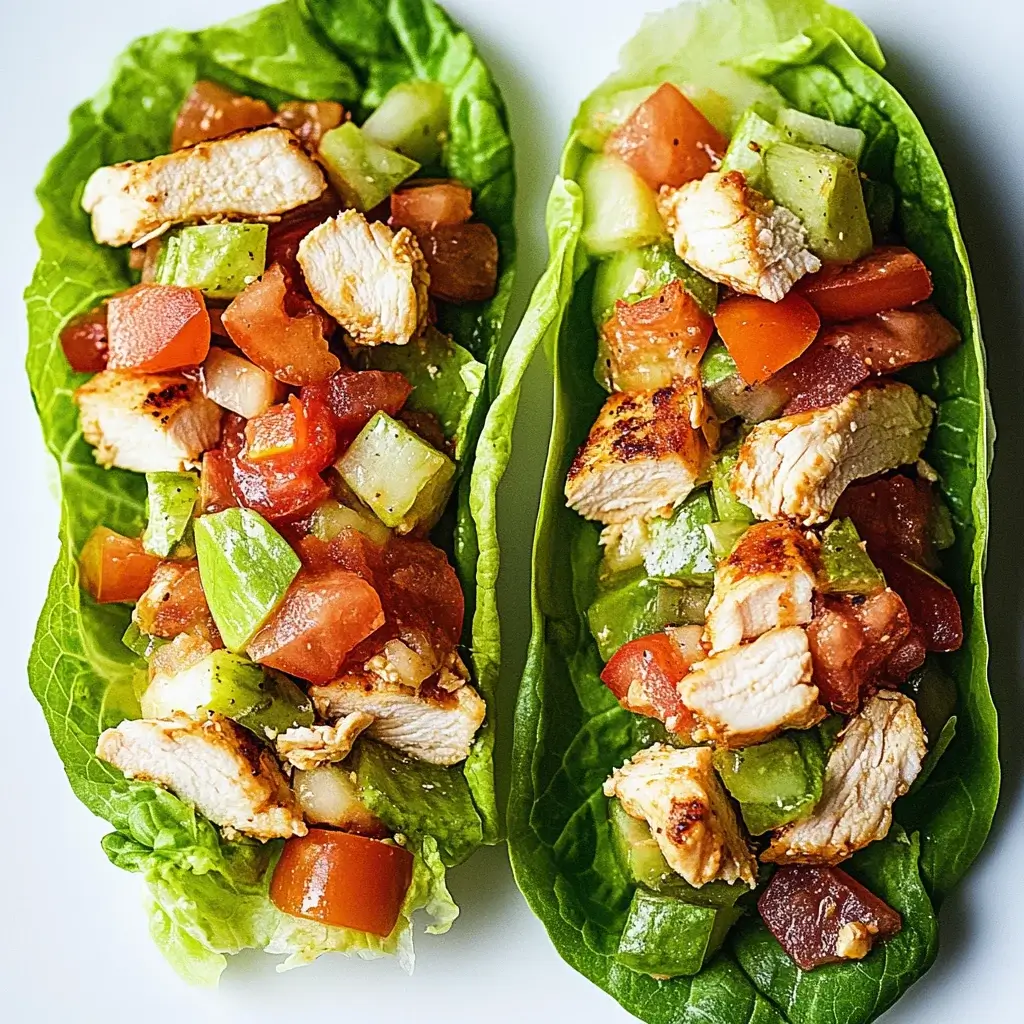 Chicken Club Lettuce Wraps: A Delicious Healthy Twist!