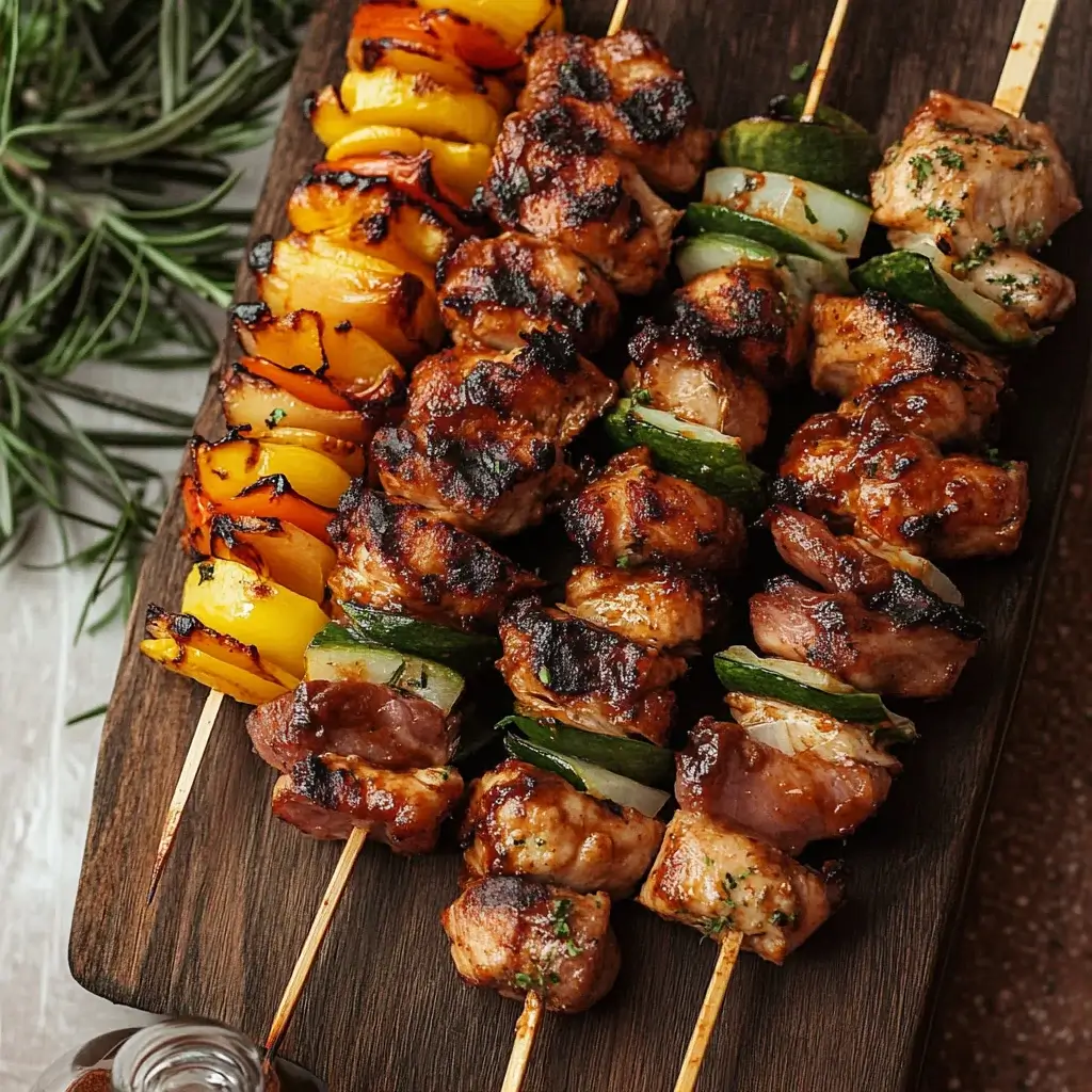 Grilled BBQ Chicken Skewers: Easy Recipe to Impress!