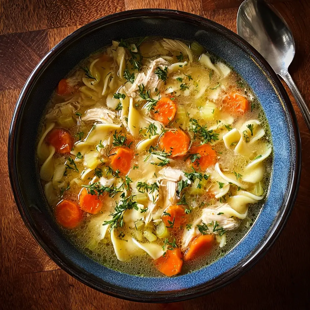 Homestyle Chicken Noodle Soup: Taste Comfort in a Bowl