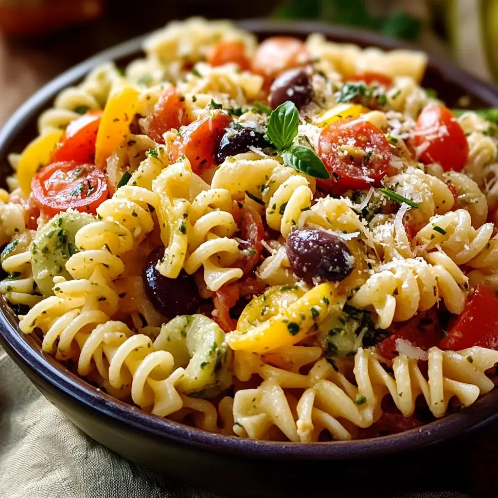 Italian Pasta Salad Delight: A Refreshing Recipe to Try!