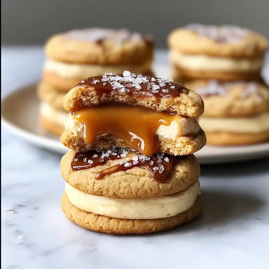 Salted Caramel Cheesecake Cookies will Delight You!
