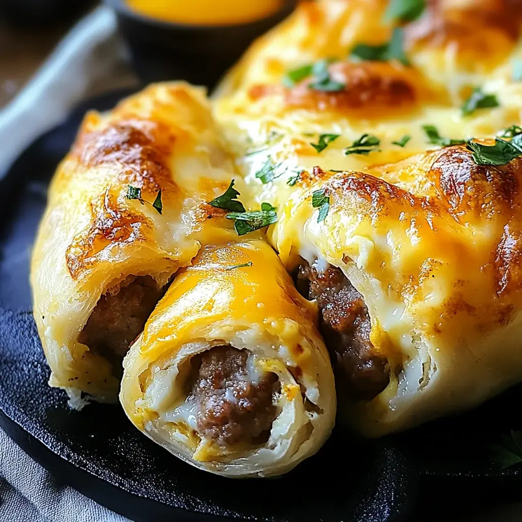 Sausage, Egg, and Cheese Breakfast Roll-Ups: Try This Easy Recipe!