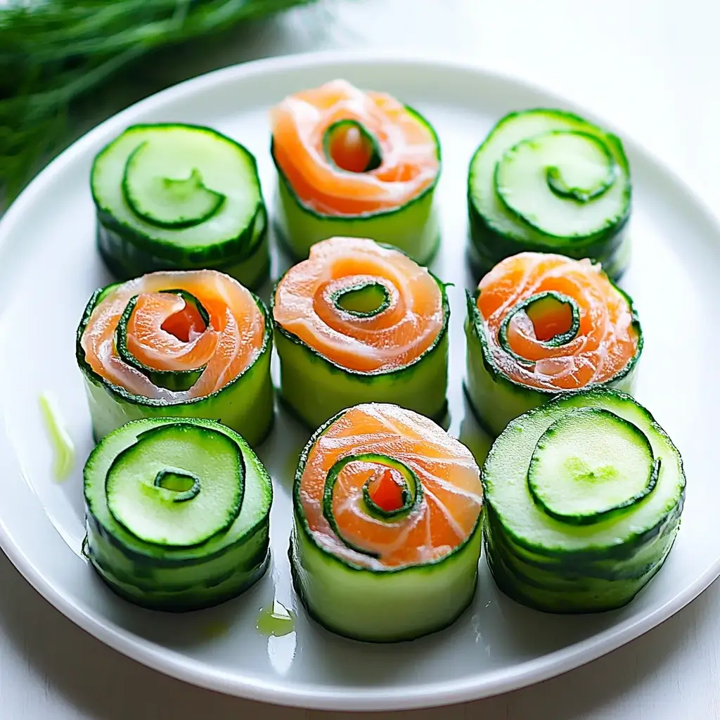 Smoked Salmon Cucumber Rolls: A Tasty Delight Awaits!