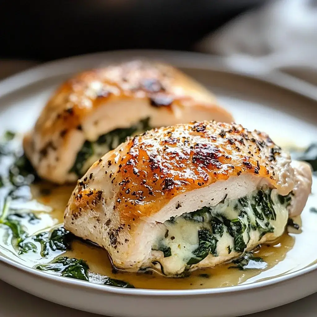 Stuffed Chicken Breast with Spinach and Cheese Recipe Awaits!