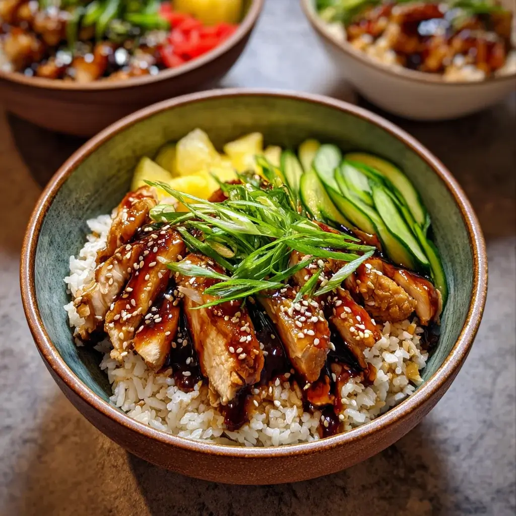 Teriyaki Chicken and Rice Bowls: Discover a Delicious Recipe!