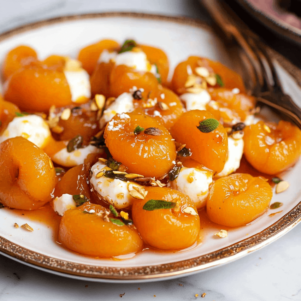 Turkish Stuffed Poached Apricots: A Sweet Delight Recipe!