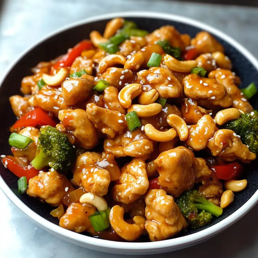 Cashew Chicken Stir-Fry: A Simple Recipe to Delight!