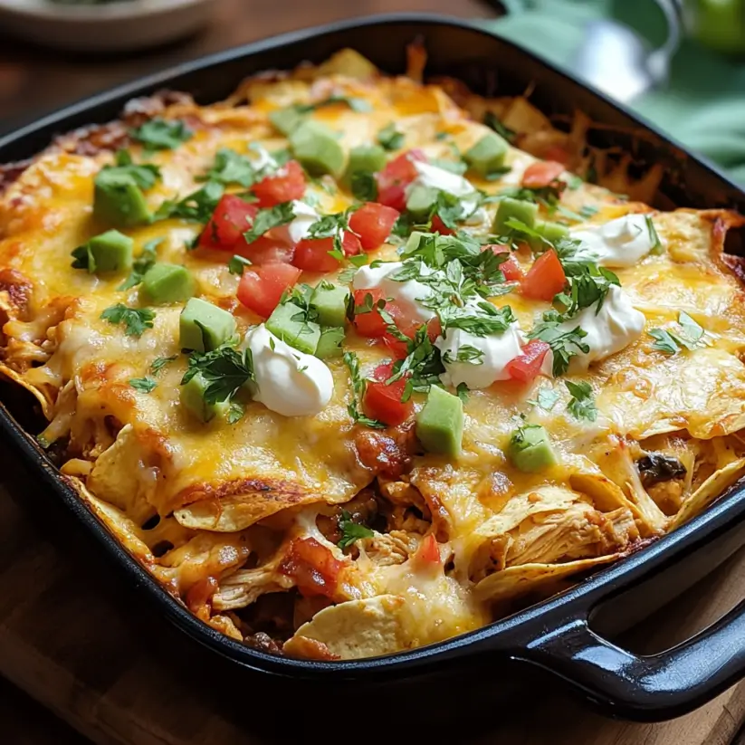 Chicken Tortilla Bake: A Family-Friendly Recipe Delight!