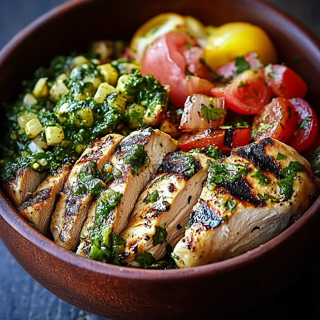 Chimichurri Grilled Chicken Bowl: A Flavorful Delight!