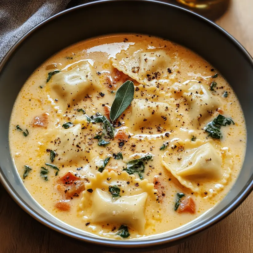 Creamy Ravioli Soup: A Cozy Comfort Food Recipe!