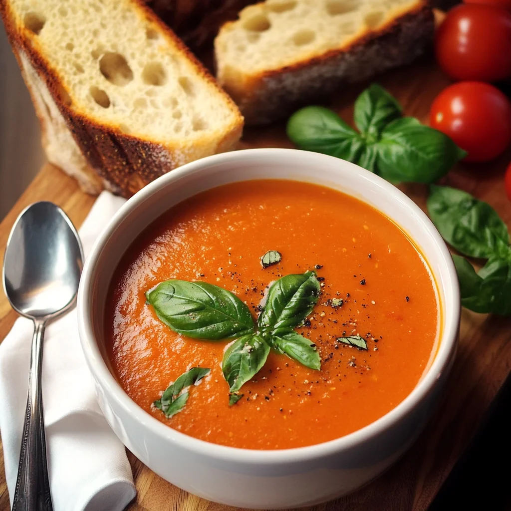 Creamy Tomato Basil Soup: A Delicious Recipe to Try!