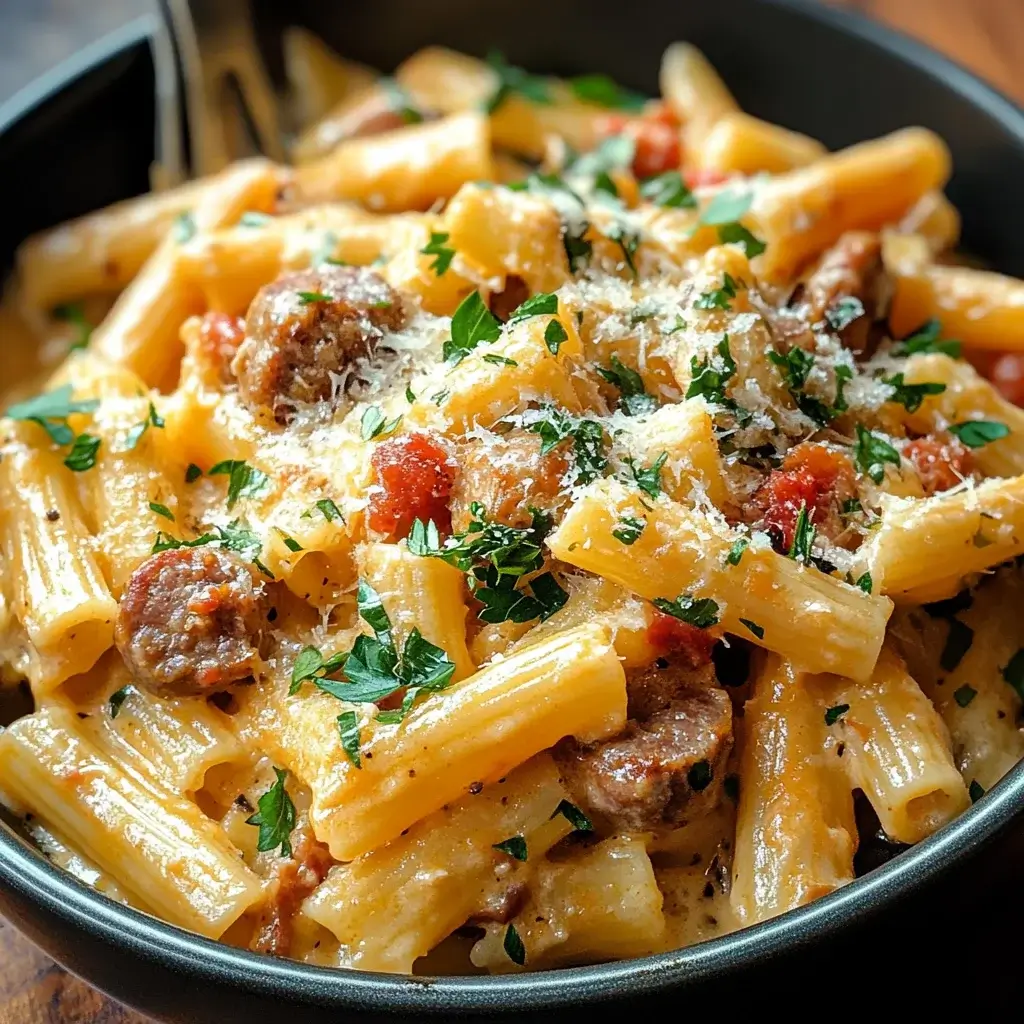Creamy Tuscan Sausage Pasta: A Delightfully Simple Recipe