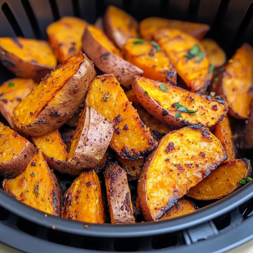 Crispy Air Fryer Sweet Potatoes: Perfectly Easy Recipe!
