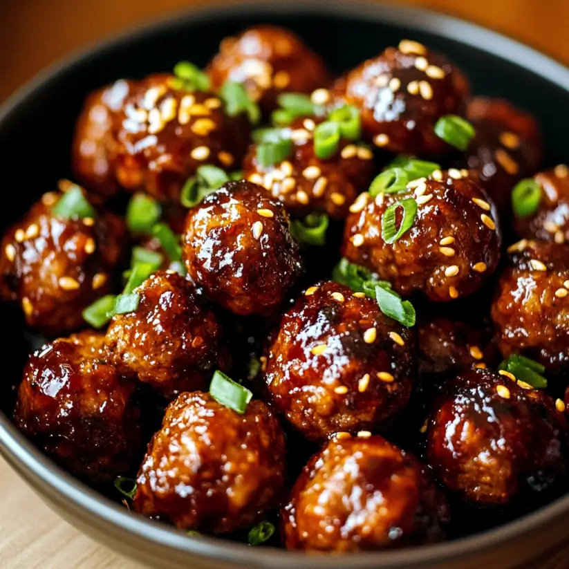 Korean BBQ Meatballs: A Flavorful Recipe Delight!