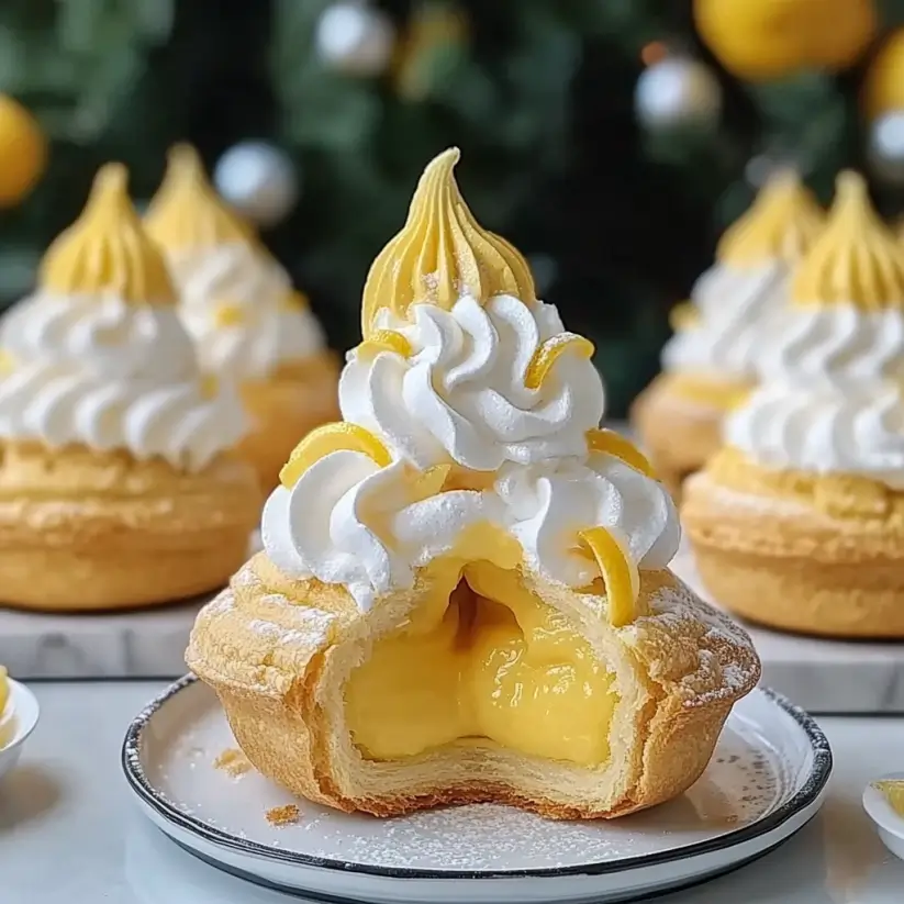 Lemon Cream Choux Pastries that Elevate Your Dessert Game