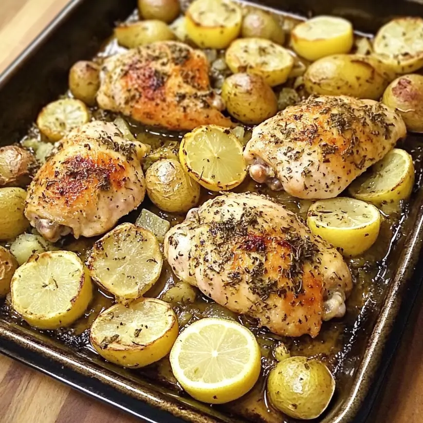 Lemon Herb Sheet Pan Chicken: A Simple, Delicious Recipe!