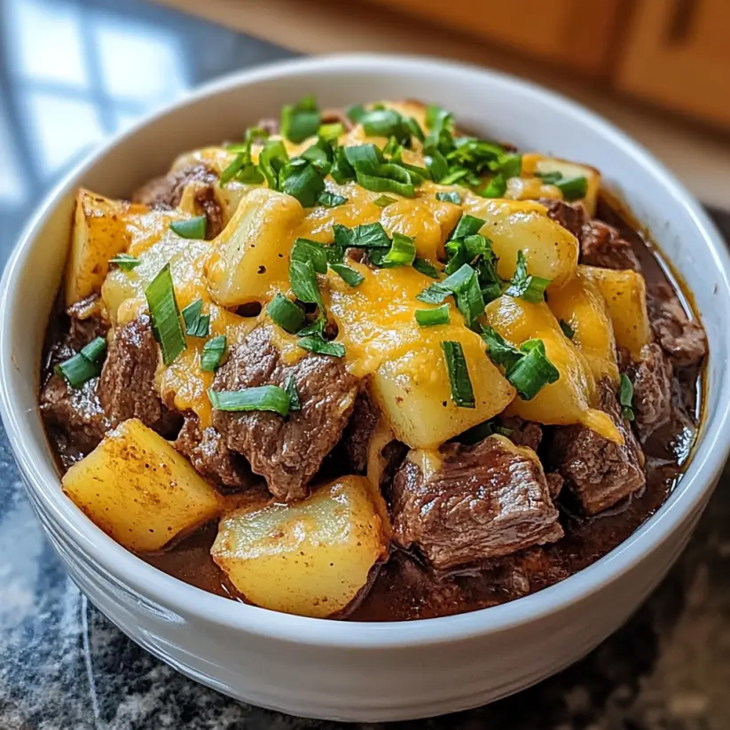 Loaded Steak and Potato Bake: A Hearty, Easy Recipe!