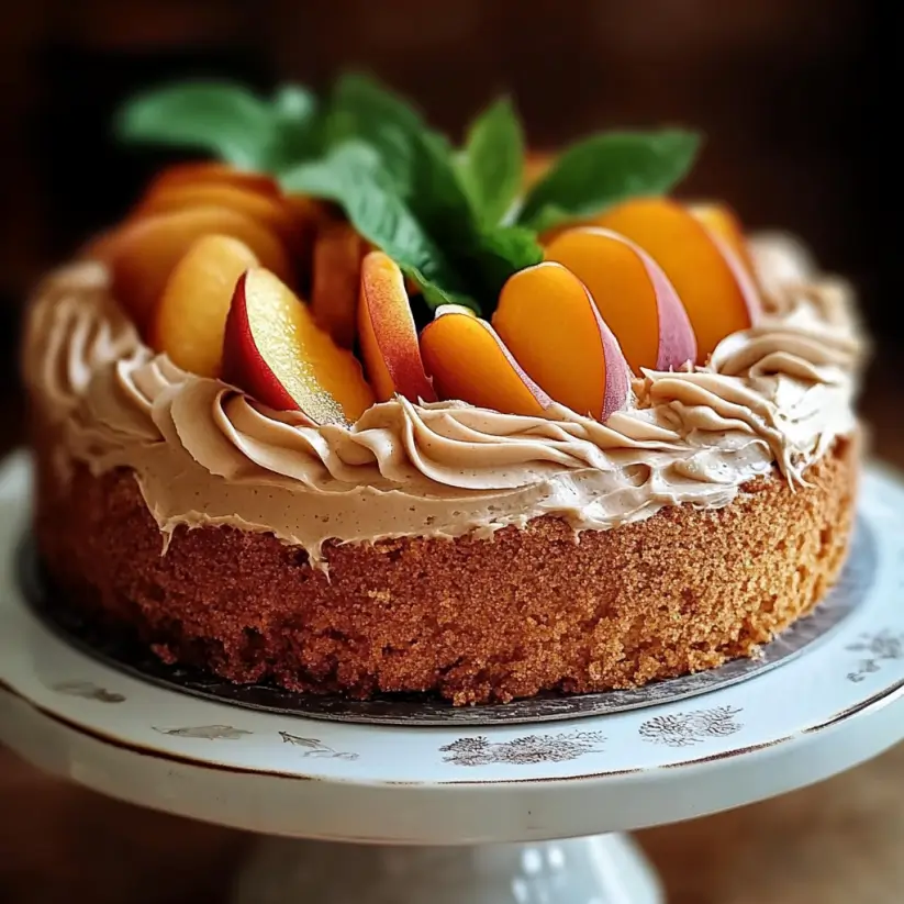 Peach Brown Sugar Cake: A Slice of Summer Bliss!