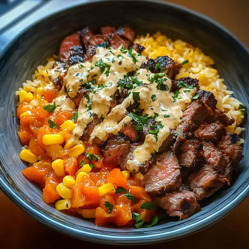 Steak Queso Rice Bowl: Unlock Your New Favorite Recipe!