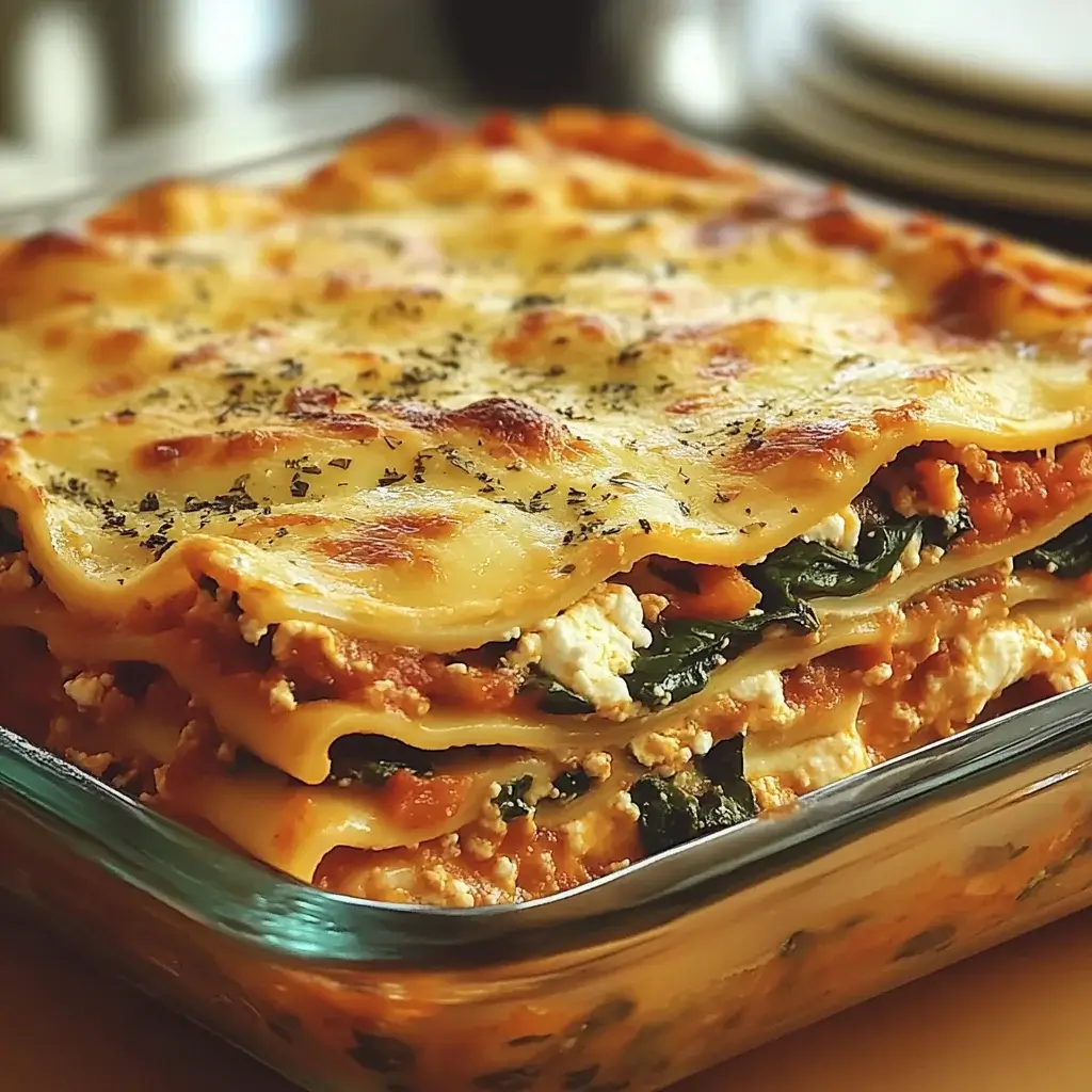 Vegetable Lasagna with Ricotta and Spinach: Discover the Secret!