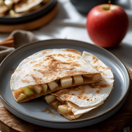 Apple Cinnamon Breakfast Quesadillas: A Tasty Start!