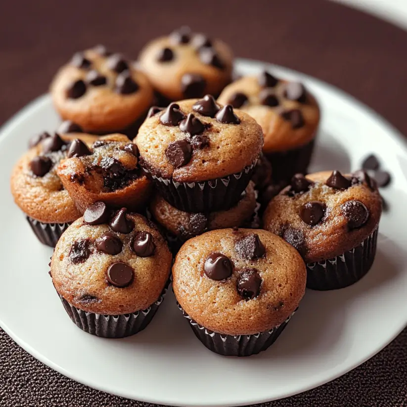 Chocolate Chip Mini Muffins are a must-try treat!