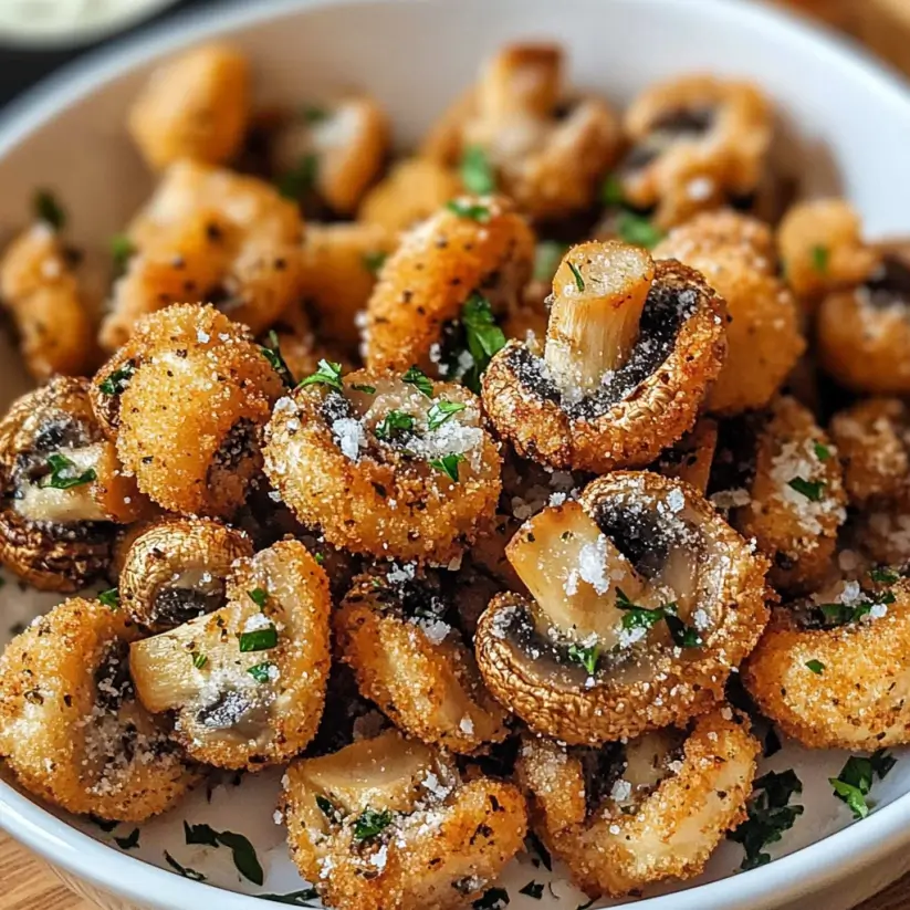 Crispy Air Fryer Ranch Mushrooms You’ll Love to Make!