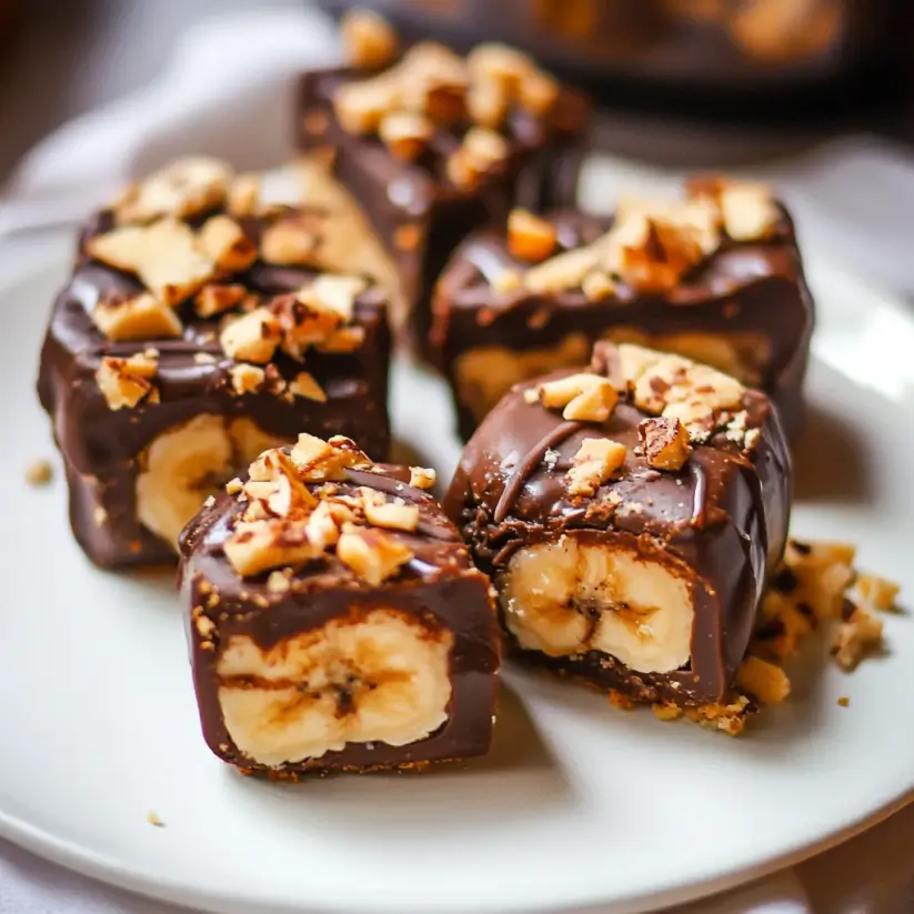 Frozen Banana Snickers Bites: A Delicious Frozen Treat!