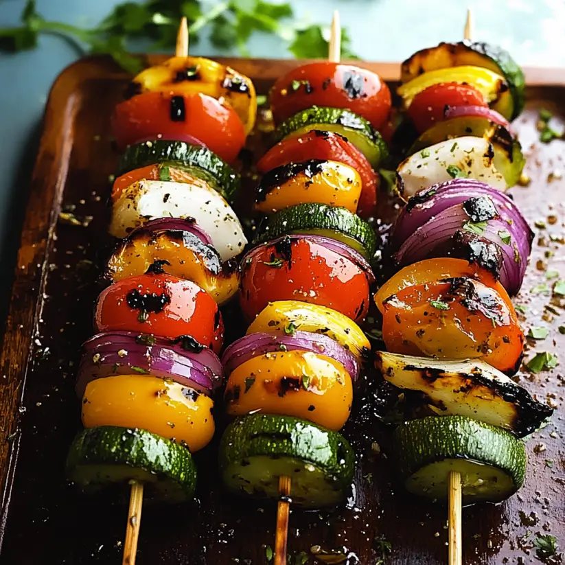 Grilled Veggie Skewers: Easy Recipe for a Tasty Treat!