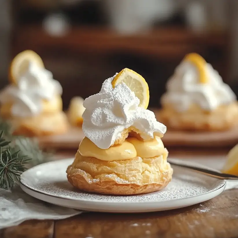 Lemon Cream Choux Pastries: A Delightful Recipe to Try!