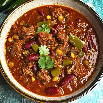 Short Rib and Chorizo Chili: A Flavorful Comfort Meal!