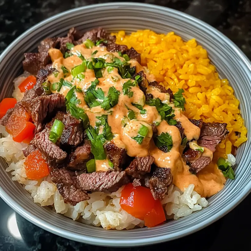 Steak Queso Rice Bowl: A Flavorful Meal to Try Today!
