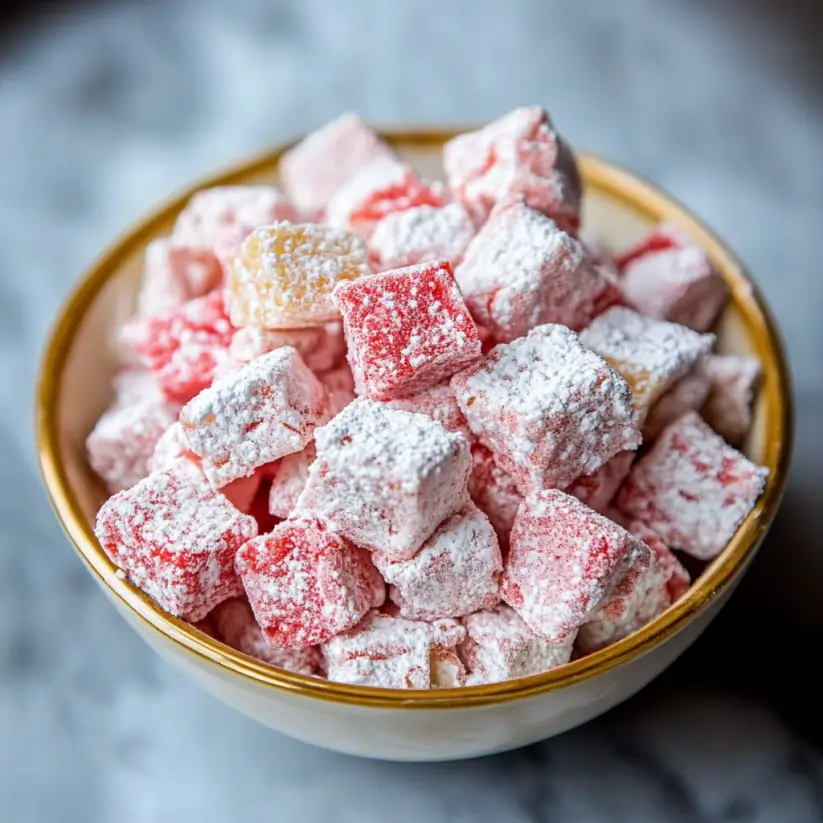 Strawberry Shortcake Puppy Chow: Sweet and Simple Recipe!